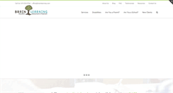 Desktop Screenshot of brainlearning.com
